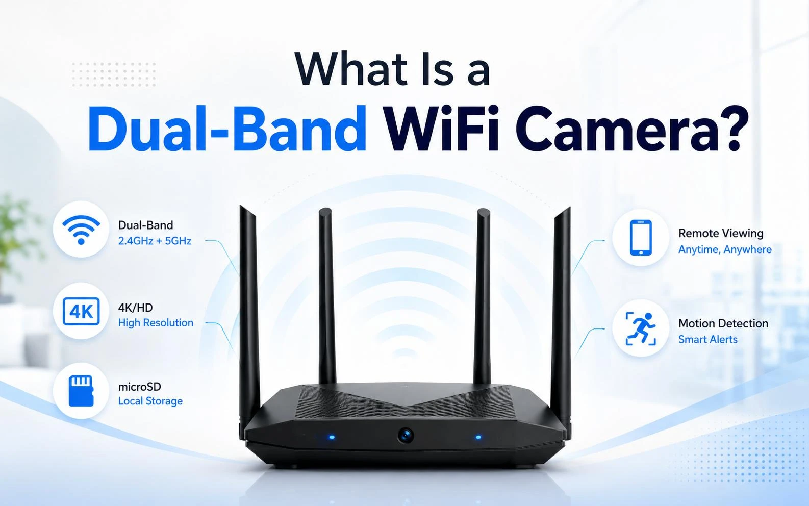 What Is a Dual-Band WiFi Camera? What Is a Dual-Band WiFi Camera?