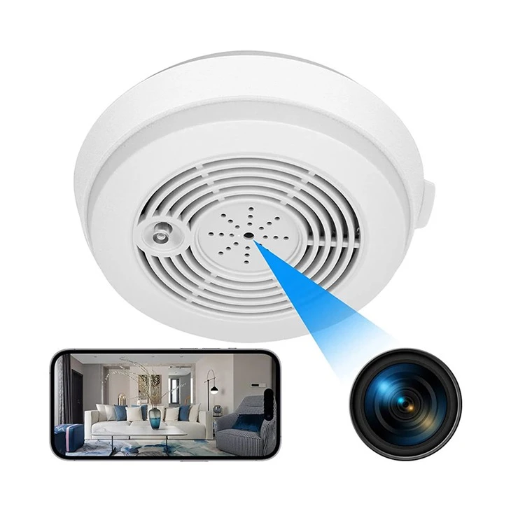 4k Hd Smoke Detector Nanny Camera